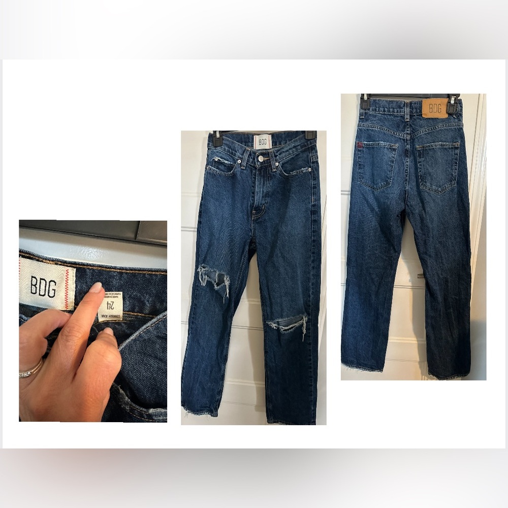 Bundle of 9 pairs of 24" jeans